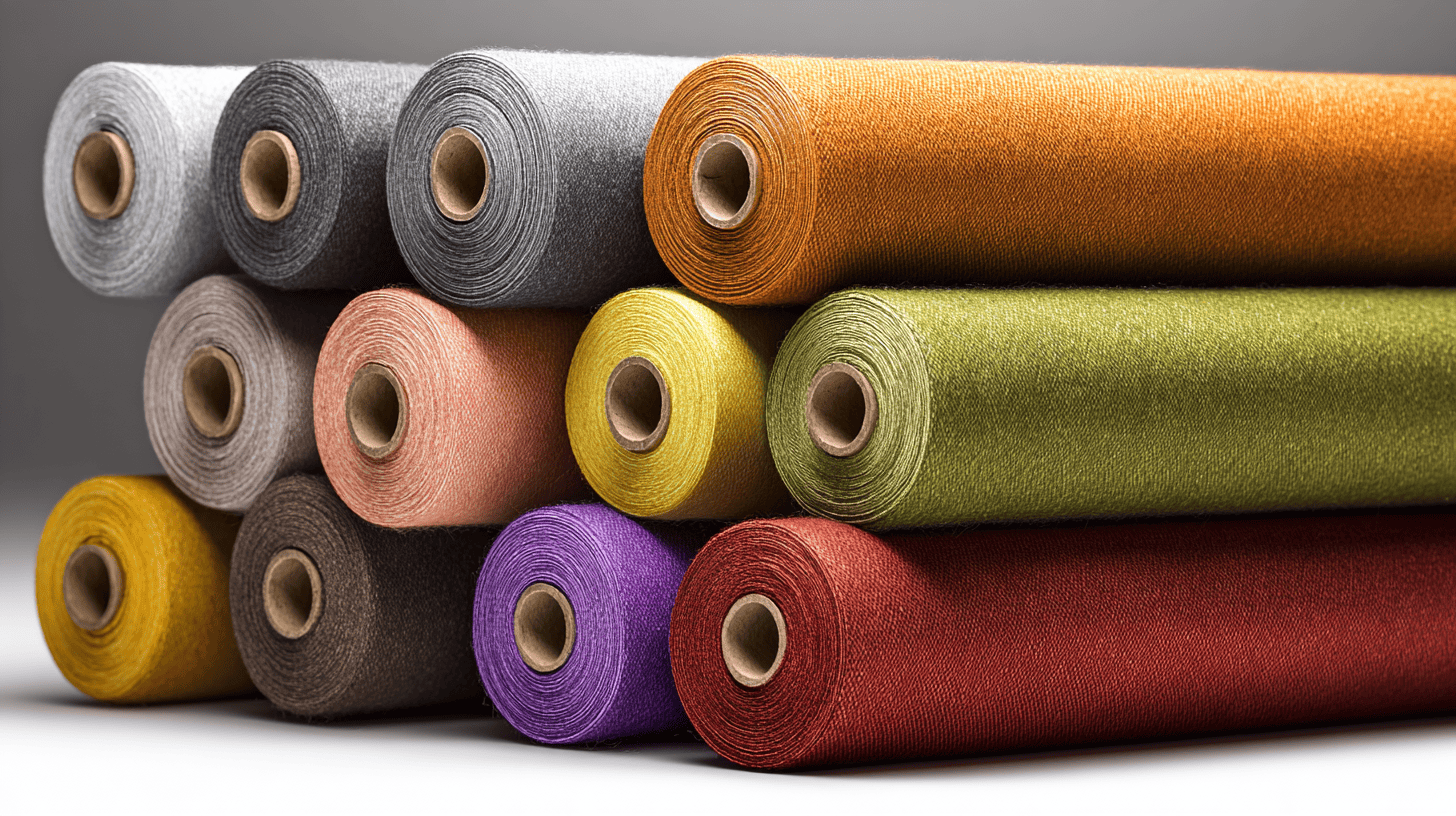 Wool A natural insulator providing warmth and durability perfect for outerwear and cozy home textiles.